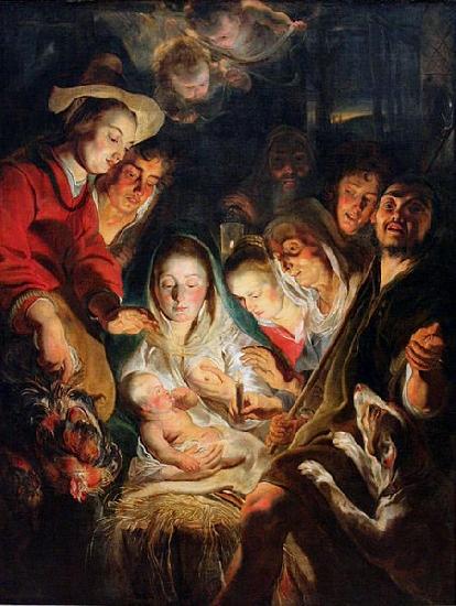 Jacob Jordaens The Adoration of the Shepherds